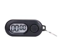 Temporizador digital de cuenta regresiva - Reloj de contador de tiempo con pantalla LCD, reloj de cronómetro de bolsillo, llavero portátil para estudiantes, profesores, entrenadores, entrenamiento de