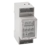 Temporizador Digital I STE-5 I 8 programas, Temporizador Regulable Mediante App (Bluetooth) I 230V, para instalación en Panel, 1.800W I Control horario de luz, Sistema de Alarma, riego