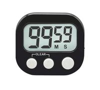 Temporizador digital magnético multicolor con interruptor de encendido y apagado, temporizador de cuenta regresiva for aula, temporizador de cocina for gimnasio, 1 unidad(Pink)