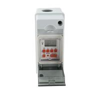 Temporizador Digital Programable 7 Días para Piscina Riego Automático 18 Programas Impermeable LCD AC85-265V Control Preciso Jardín