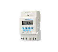 Temporizador interruptor de control tiempo KG316T controlador 220V caja luz fuente alimentación farola 16 abierto cerrado(Time control+12A AC contactor)