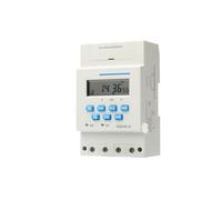 Temporizador interruptor de control tiempo KG316T controlador 220V caja luz fuente alimentación farola 16 abierto cerrado(Time control+32A AC contactor)