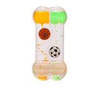 Temporizador Líquido Burbujeador, Reloj de Arena Movimiento Líquido, Juego Sensorial Fidget Juguete para Niño Adulto, Alivio de Estrés, Relajación, Decoración de Escritorio (C)