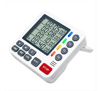 Temporizador magnético de 4 canales y 4 grupos con pantalla LCD para experimentos de cocina, recordatorio de aprendizaje para té con leche
