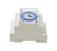Temporizador mecánico analógico programable de 110 V a 220 V for automatización del hogar y la Oficina, Ajuste de 15 Minutos, SUL181D