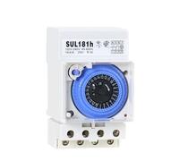 Temporizador mecánico analógico SUL181h, 100 V-240 V, programable, 24 Horas, con Ajuste de 30 min.