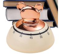 Temporizador mecánico, cronometrador de cocción Manual, Lindo y práctico Temporizador para niños y Adultos, Elegante Dispositivo Decorativo de Cuenta Regresiva para el hogar, el Aula, Las Actividades