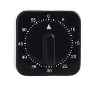 Temporizador mecánico, cronómetro de 60 minutos para cocinar, hornear, gimnasio, entrenamiento, estudio, cuenta regresiva visual para gestión del tiempo, temporizador mecánico