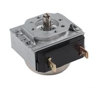 Temporizador mecánico de 120 minutos para horno eléctrico y olla a presión - para interruptor giratorio ajustable 30/60/90 minutos, de metal plateado (60)