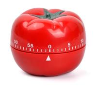 Temporizador mecánico de cocina, reloj tomate, temporizador digital para aprender y cocinar, reloj de cocina 60 minutos