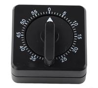 Temporizador mecánico de cuenta regresiva de 60 minutos con alarma fuerte para cocina, cocina, hornear, estudio y herramienta general de gestión del tiempo