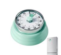 Temporizador mecánico para cuenta regresiva de carga 75 dB con sonido fuerte - Temporizador visual con duración de 60 minutos - Para uso en casa, escuela, oficina, aula, estudio, trabajo, cocina y