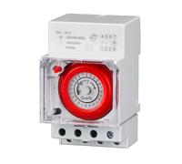 Temporizador mecánico SUL181H (1 Unidad) - Temporizador programable de 24 Horas for automatización del hogar y la Oficina