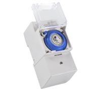 Temporizador mecánico SUL181H, 24 horas, relé interruptor, programable eléctrico, carril DIN