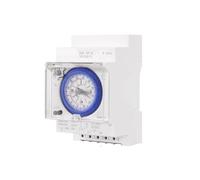 Temporizador mecánico SUL181H SUL181D, interruptor de tiempo de 24 horas, relé, temporizador eléctrico programable, interruptor de temporizador de carril Din de 24 horas, AC220V(SUL 181 d)
