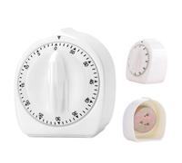 Temporizador mecánico visual, herramienta de cuenta regresiva de cuerda manual de 60 minutos, temporizador mecánico de horneado, para el hogar, escuela, aula, cocina, estudio, trabajo, aprendizaje