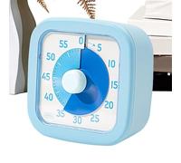 Temporizador Para Infectores - Cuenta Regresiva De 60 Minutos, Reloj De Cuenta Regresiva Portátil Silencioso, Herramienta De Gestión Del Tiempo | Cocina Baño Cocina Estudio Deberes Ducha Ejercicio