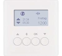Temporizador para persianas, plataforma berker.Net, aplicación KNX radio, para serie berker Q.1 de hager, blanco polar