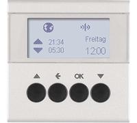 Temporizador para persianas, plataforma berker.Net, aplicación KNX radio, para series berker S.1/ B.3/ B.7 de hager, aluminio
