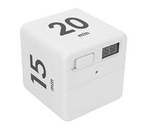 Temporizador Pomodoro Profesional, Salón de Belleza Temporizador con Tapa Temporizador de Gestión del Tiempo Productividad Entrenamiento Temporizador con Tapa Aula para el(15 20 30 60 Minutos)