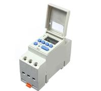 Temporizador THC15A CA 220 V 16 A, interruptor de relé digital LCD, carril DIN programable, 12 V, 24 V, 110 V, THC-15A, 20 unidades(AC220V)
