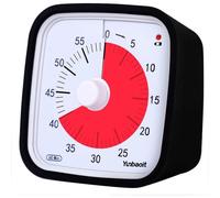 Temporizador visual con funda protectora, Yunbaoit. Temporizador de cuenta regresiva de 60 minutos mejorado para niños y adultos con r