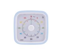 Temporizador Visual de 60 Minutos con Funda Protectora, Temporizador de Disco Arcoíris, Herramienta de Gestión del Tiempo de Cuenta Regresiva