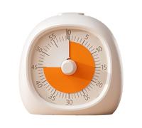 Temporizador visual de 60 minutos, operaciones silenciosas, reloj despertador de cuenta regresiva para cocina, herramienta de gestión del tiempo