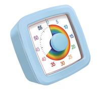 Temporizador visual de 60 minutos, operaciones silenciosas, reloj despertador de cuenta regresiva para cocina, herramienta de gestión del tiempo visual para niños