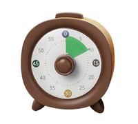 Temporizador visual de 60 minutos para aprendizaje infantil, herramienta de gestión del tiempo con pantalla clara y fácil operación, temporizador visual para niños