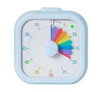 Temporizador visual de 60 minutos, visualización de cocina, temporizador de cocina, disciplina de cocina, cuenta regresiva, reloj cuadrado silencioso para niños
