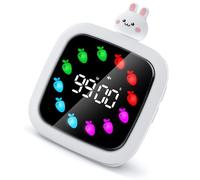 Temporizador visual de 99 minutos, operaciones silenciosas, reloj despertador de cuenta regresiva para cocina, herramienta de gestión del tiempo visual para niños