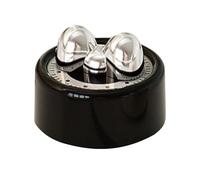 Temporizador visual magnético, reloj de cuenta regresiva de 3.2 x 3.2 x 2.95 pulgadas, gestor de tiempo analógico, temporizador de escritorio para aula, dispositivo acrílico ABS de metal, cuenta