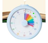 Temporizador Visual - Multifuncional Rainbow Timer | Herramienta de horario de estudio visual con cuenta regresiva de gestión del tiempo, ideal para el hogar, escuela, trabajo, reuniones, oficinas, y