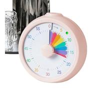Temporizador Visual - Multifuncional Rainbow Timer | Herramienta de horario de estudio visual con cuenta regresiva de gestión del tiempo, ideal para el hogar, escuela, trabajo, reuniones, oficinas, y