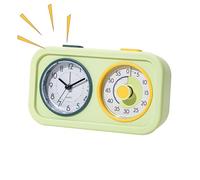 Temporizador Visual Niños - 17.2x9.8x4cm ABS Doble Pantalla Aprendizaje | Gestión Tiempo Tareas Reloj Silencioso | Auto-disciplina Infantil Reloj Enseñanza Luz Nocturna