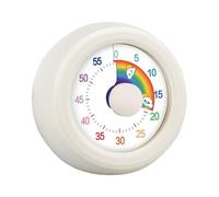 Temporizador visual para cocina, 0-60 minutos, reloj recordatorio de cuenta regresiva para tareas de concentración y cocina, herramienta de gestión del tiempo, cambio de color, enfoque para tareas de