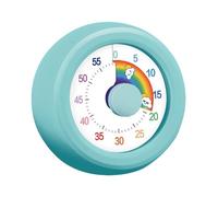 Temporizador visual para cocina, 0-60 minutos, reloj recordatorio de cuenta regresiva para tareas de concentración y cocina, herramienta de gestión del tiempo, cambio de color, enfoque para tareas de