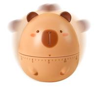 Temporizador Visual para - Cuenta Regresiva Manual De 60 Minutos De Estilo Capybara, Diseño Estable Sin Conmutación | Herramienta De Gestión del Tiempo para Estudiantes, Amigos, Adultos, Hombres Y