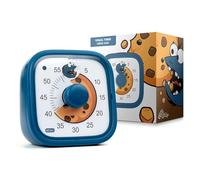 Temporizador visual para niños - Cookie Monster - Idea de regalo para la escuela y la guardería - Herramienta de gestión del tiempo - 60 minutos de cuenta atrás - Promueve la concentración y la
