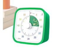 Temporizador Visual para Niños,Reloj de Cuenta Regresiva 60 Minutos con Disco Arcoíris y Estuche Protector - Temporizador Silencioso para Hogar,Docentes, Alumnos, Escuela, Hogar