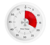 Temporizador visual para niños, silencio con batería, 60 minutos, temporizador de cuenta regresiva, fácil de transportar, imán interesante para aulas, cocinas, dormitorios, bibliotecas (2 unidades)