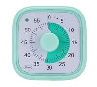 Temporizador Visual para niños, temporizadores de Cuenta Regresiva de 60 Minutos para la Cocina de la Oficina del Aula con operación silenciosa, Temporizador de niños para enseñar (Verde)