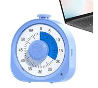 Temporizador visual, temporizador de cuenta regresiva de 60 minutos, temporizador de productividad para niños, reloj infantil 2 en 1, temporizador de cuenta regresiva de 60 minutos, temporizador de