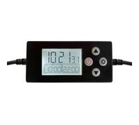 Temporizador y atenuador programables de HappyBird Lighting Company. Se Enciende y se apaga Lentamente a la Hora programada. Fácil de programar, temporización precisa. Funciona en Cualquier luz LED.