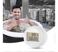 Temporizador y termómetro para baño de hielo, termómetro flotante y alarma para baño de hielo