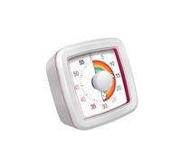 Temporizadores de aprendizaje visual para niños, gestión del tiempo, desarrollo de habilidades, arco iris, reloj de liberación de batería, gestores de tiempo mecánicos para niños