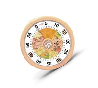 Temporizadores visuales silenciosos para niños, gestión del tiempo, diseños coloridos de arco iris, fácil de usar, portátil, para aula, cocina, estudio, gimnasio, herramienta de percepción del tiempo