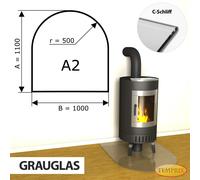 Estufa Cristal Placa Inferior Chapa de Protección Chispa Plancha Vidrio Horno