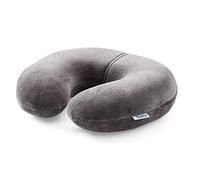 TEMPUR Almohada de Viaje Transit, 30 x 28 x 8 cm, Antracita | Cómoda almohada cervical de material viscoelástico TEMPUR, ideal para viajar en autobús, tren, coche o avión.